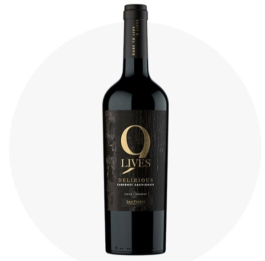 Vino tinto 9 lives 750ml
