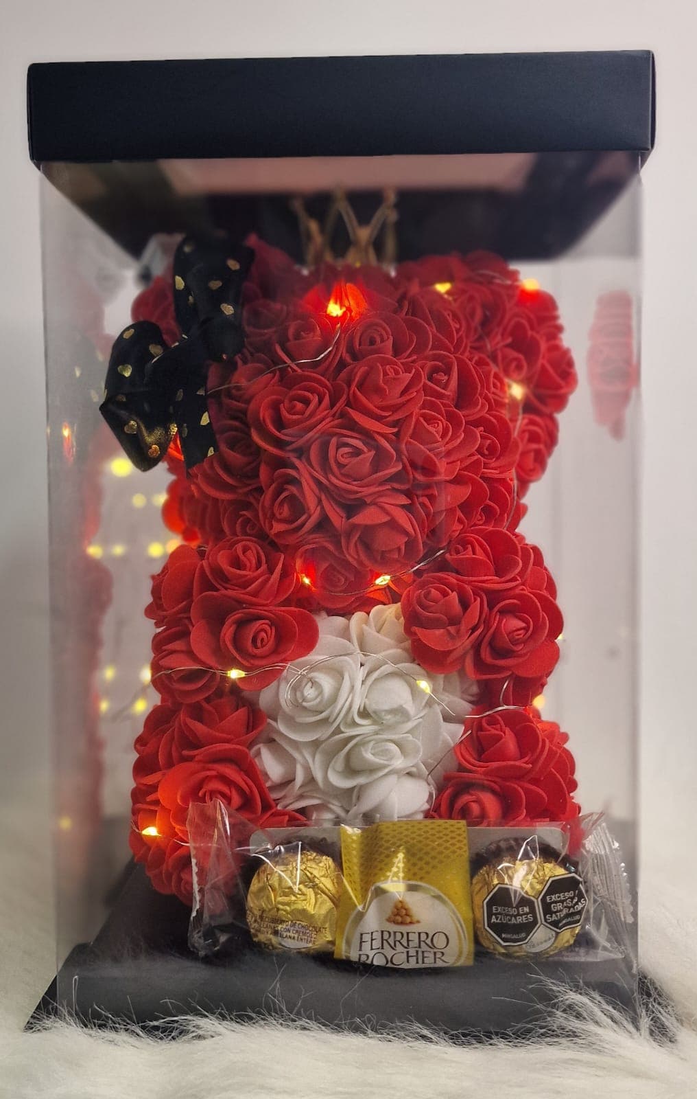 Oso romantico de foami 