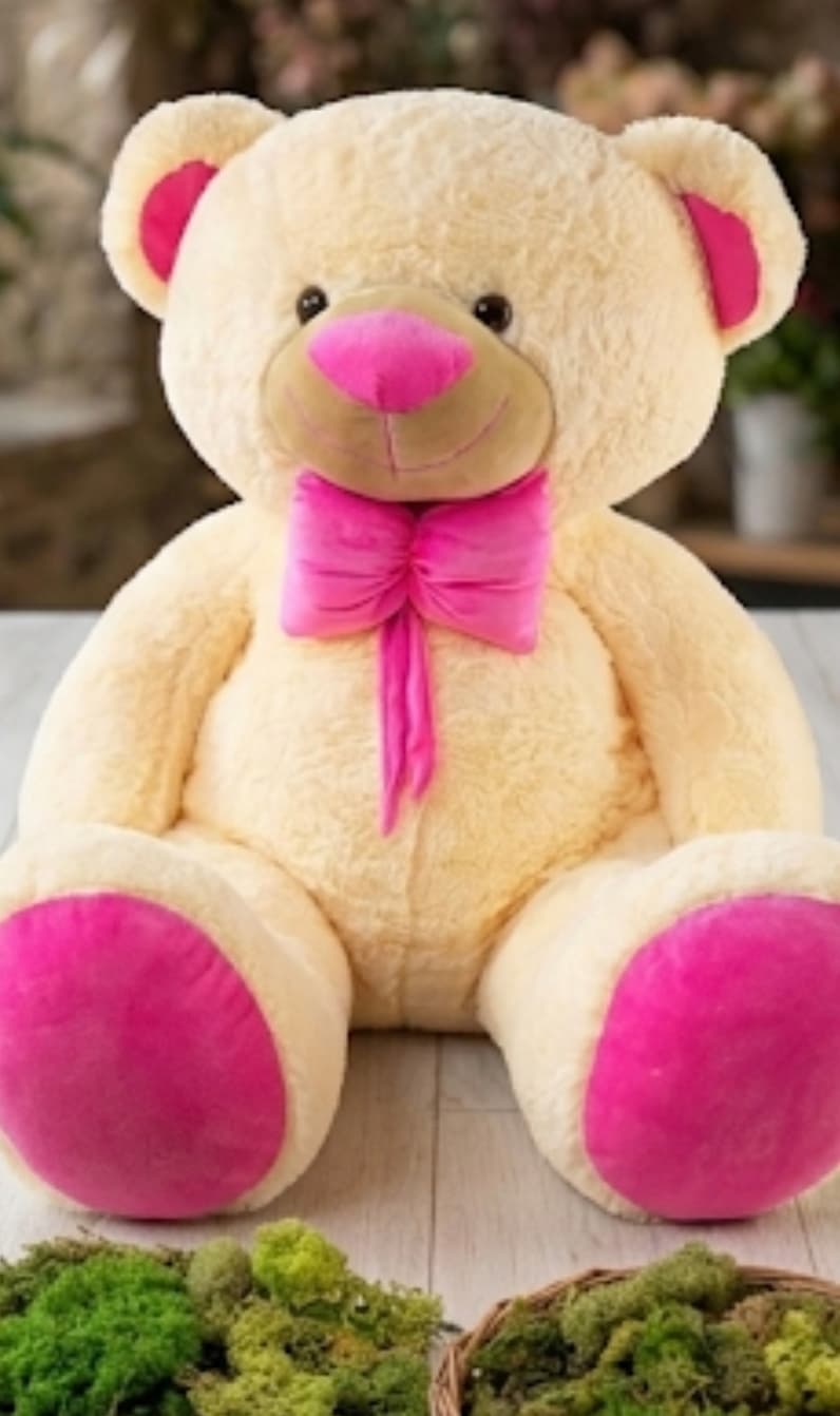 Peluche Oso gigante de 150 cm, suave y elegante